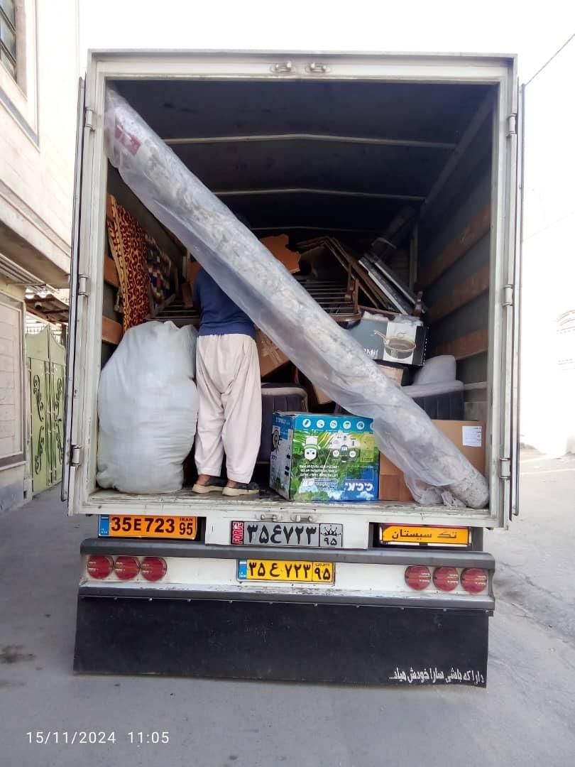 اسباب کشی منزل جابجایی با خاور کارگر و تخلیه بار|خدمات حمل و نقل|زاهدان, |دیوار