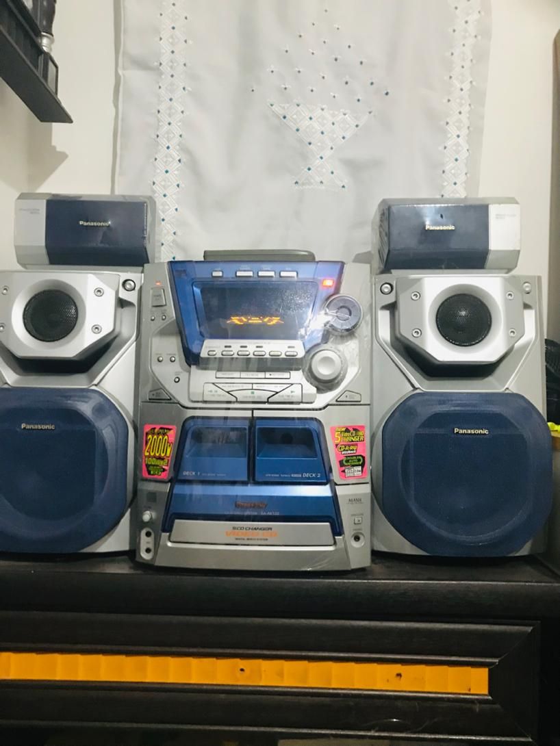 ضبط پاناسونیک 2000W|سیستم صوتی خانگی|صباشهر, |دیوار