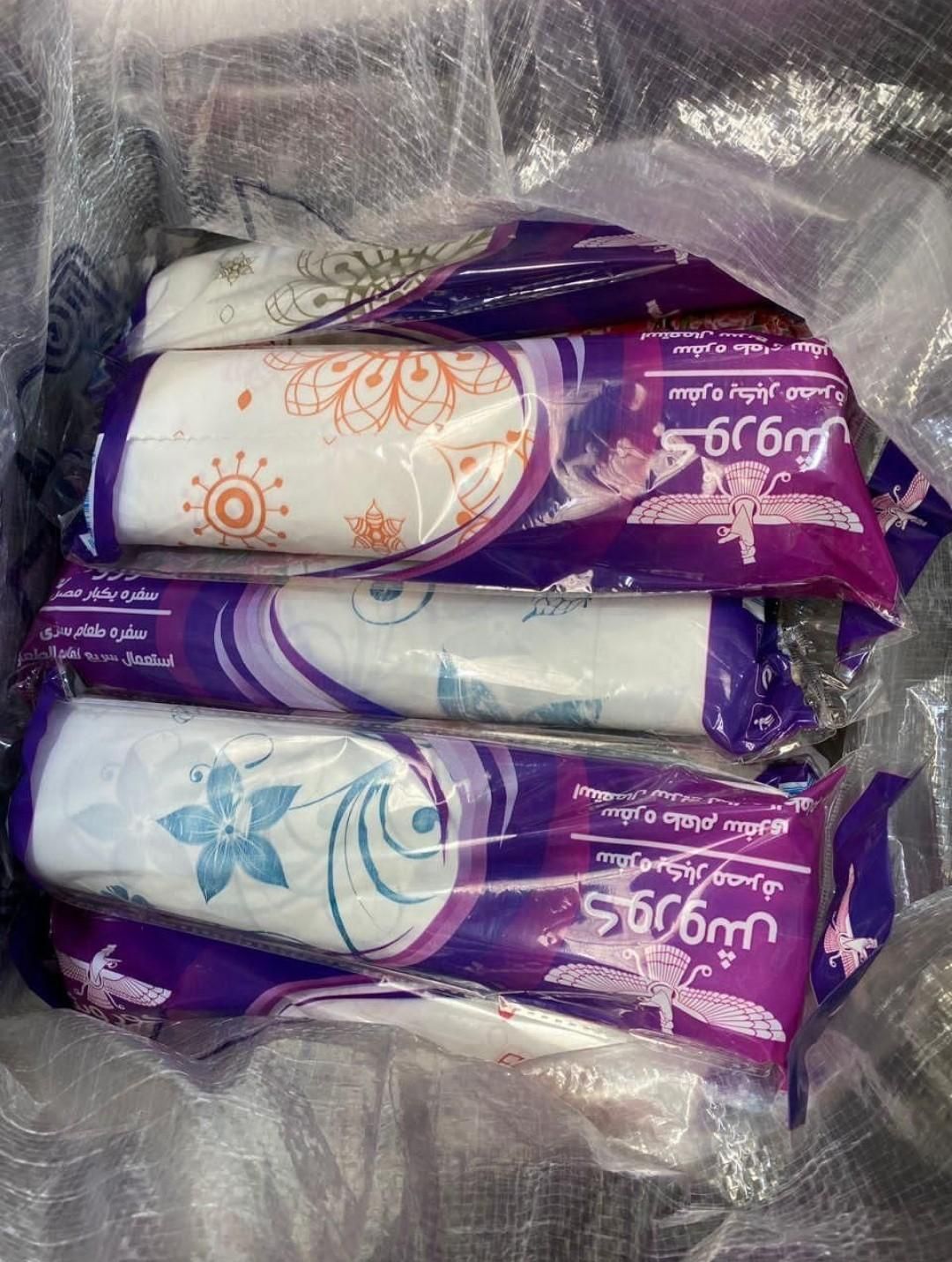 سفره یکبار مصرف و زباله|ظروف نگهدارنده، پلاستیکی، یکبارمصرف|رفسنجان, |دیوار