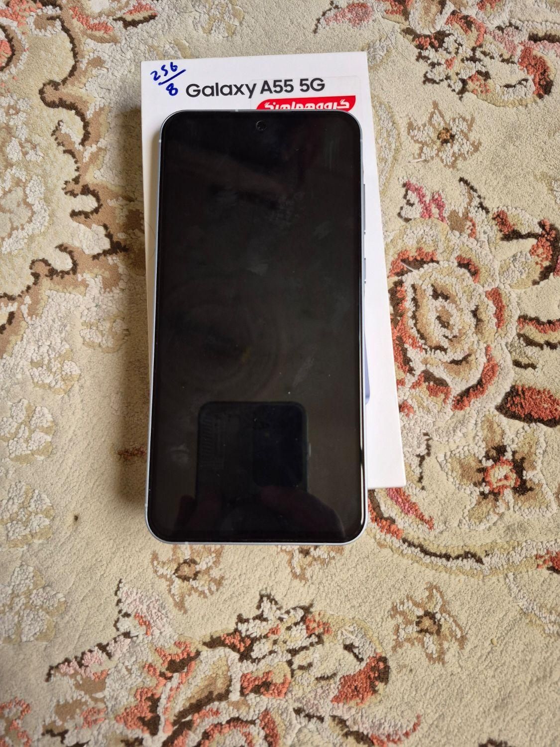 سامسونگ Galaxy A55 با حافظهٔ ۲۵۶ گیگابایت|موبایل|تهران, نظام‌آباد|دیوار
