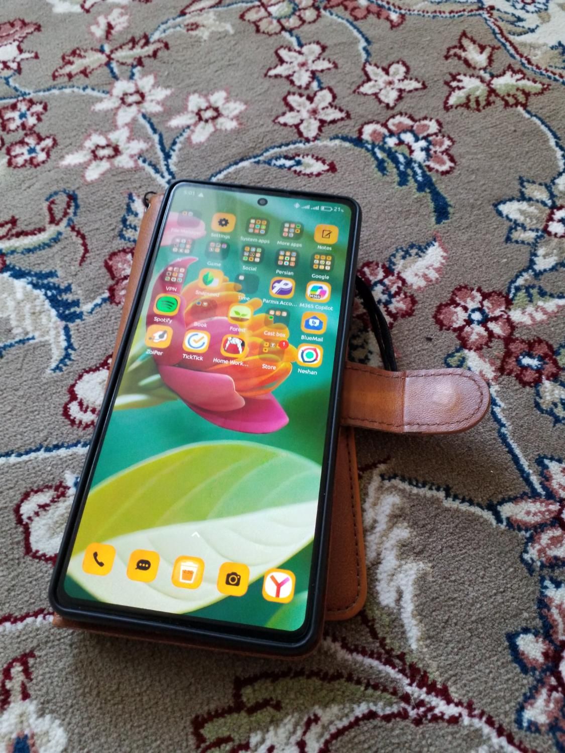 POCO F5 (مشابه نو) داخلی ۲۵۶ رم۱۲ / زیر قیمت بازار|موبایل|قائن, |دیوار