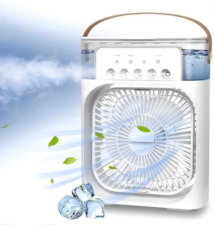 پنکه و کولر رومیزی چندکاره مدل Air Cooler Fan|پنکه و تصفیه‌کنندهٔ هوا|یزد, |دیوار