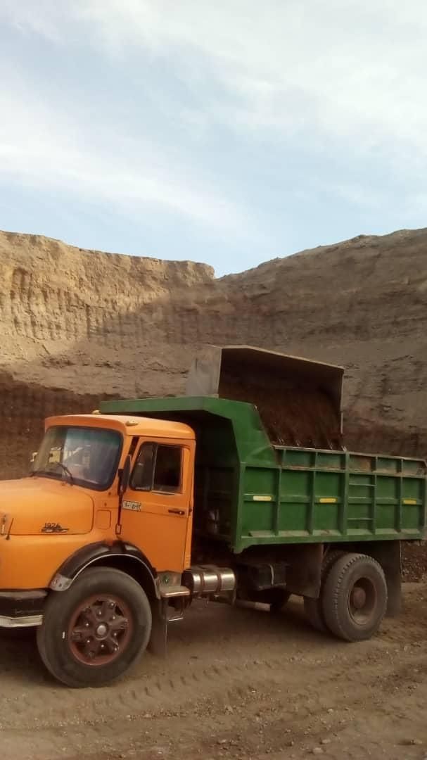 حمل انواع شن با خاور کمپرسی و بنز ده تن|خدمات حمل و نقل|بم, |دیوار