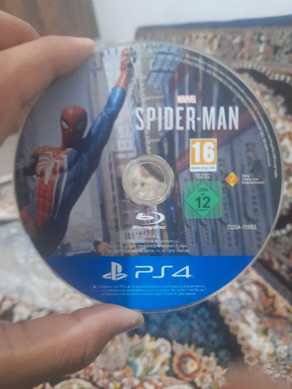 سی دی مرد عنکبوتی PS4|کنسول، بازی ویدئویی و آنلاین|ری, |دیوار