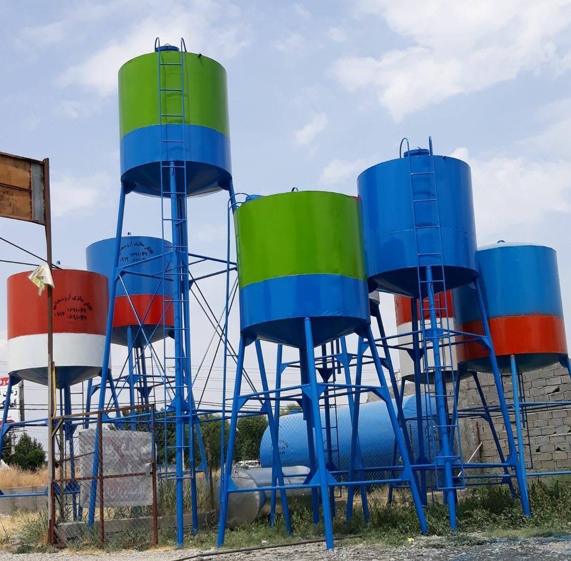 تانکر هوایی زمینی ۱و۲و۳و۴و۶و۸و۱۰و۱۲و۲۲و۳۲هزار مخزن|مصالح و تجهیزات ساختمان|شهریار, |دیوار