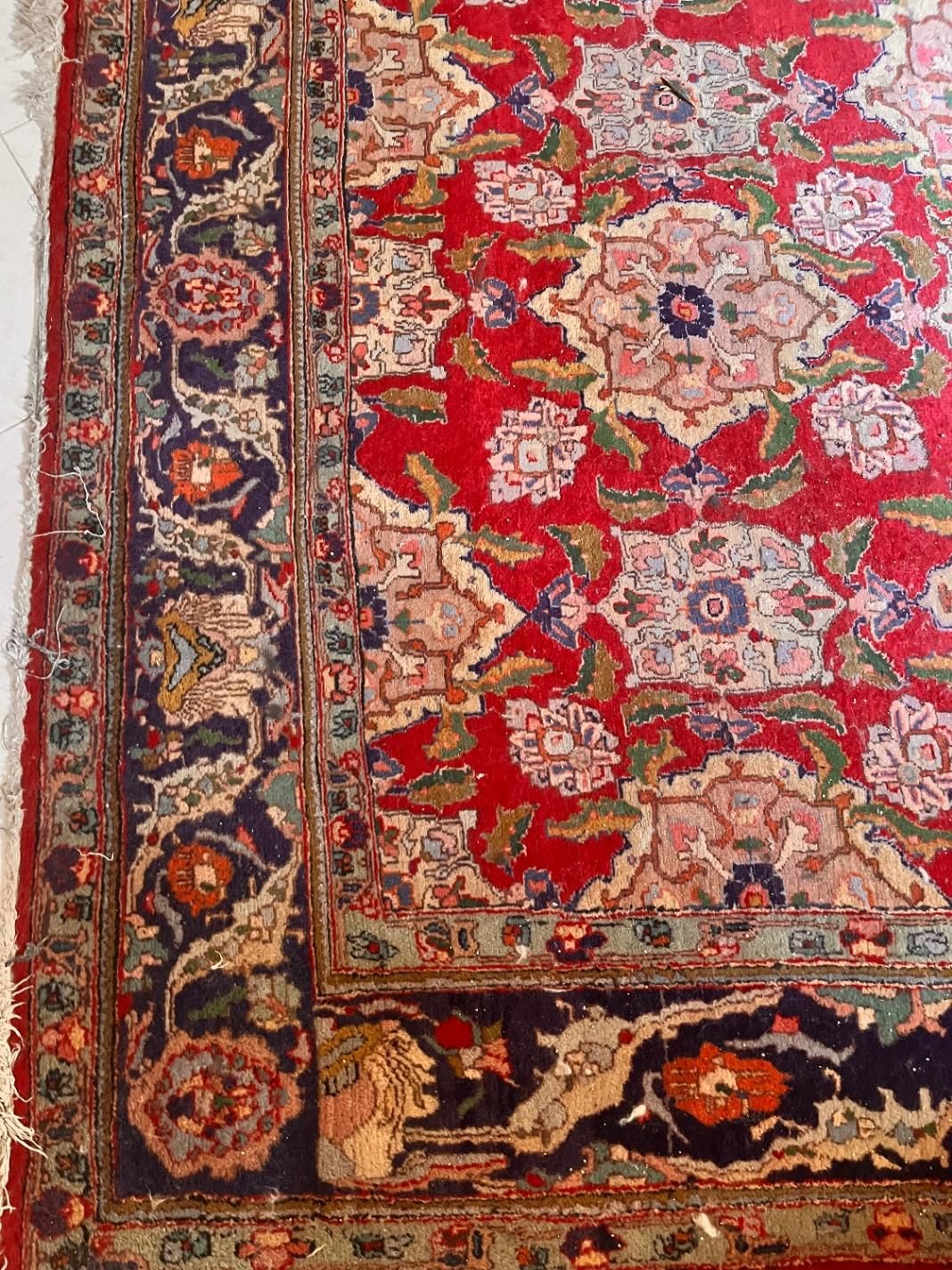 فرش دستباف تبریز 8 متری پشم اعلا|فرش|کیش, |دیوار