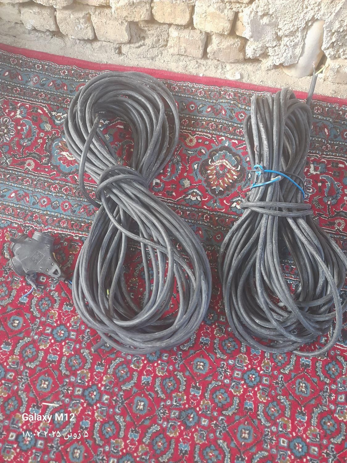 دو عدد کابل هر عدد ۳۰ متر روی هم ۶۰ متر|ابزارآلات|الیگودرز, |دیوار