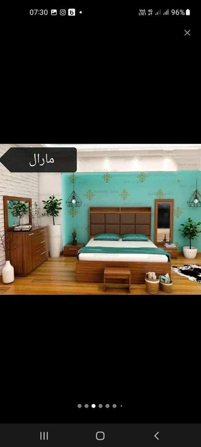 سرویس خوا مدل چوب|تخت و سرویس خواب|تبریز, |دیوار