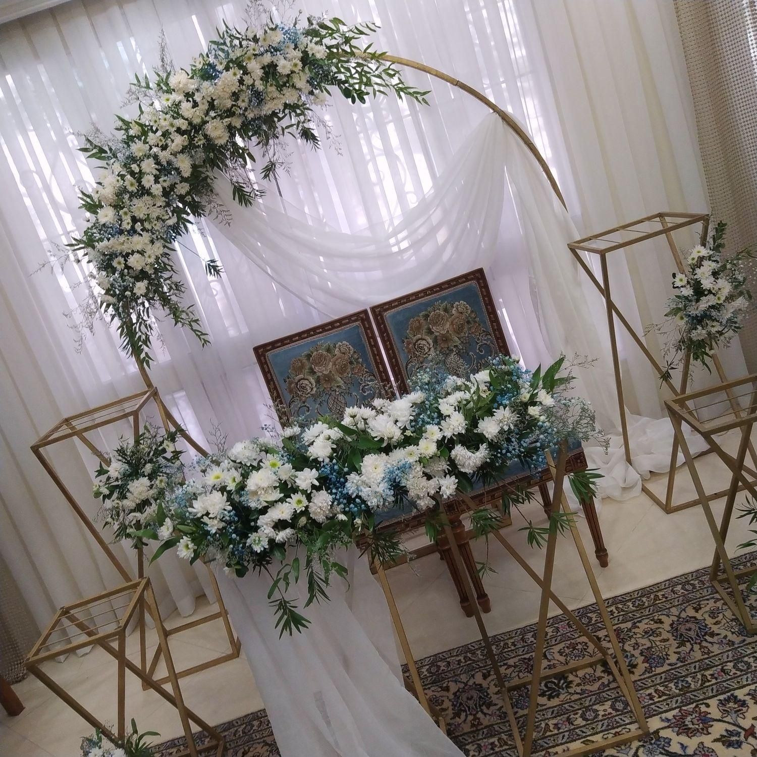 دکور س باکس حلقه باگل طبیعی برای بله برون و نامزد|صنایع دستی و سایر لوازم تزئینی|تهران, افسریه شمالی|دیوار