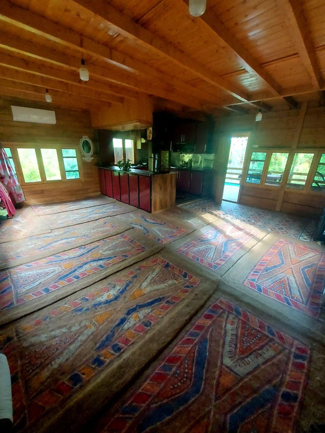 ۷۰متر کلبه چوبی دردل جنگل حومه سدلفور|اجارهٔ کوتاهمدت ویلا و باغ|مرزیکلا, |دیوار