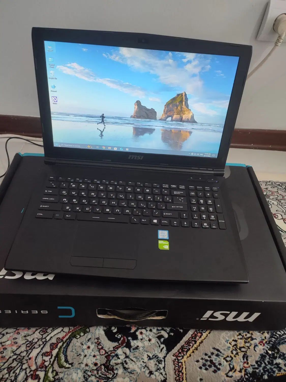 لپ تاپ msi cx62 i7گرافیک غول جیفورس|رایانه همراه|کرج, کیانمهر|دیوار
