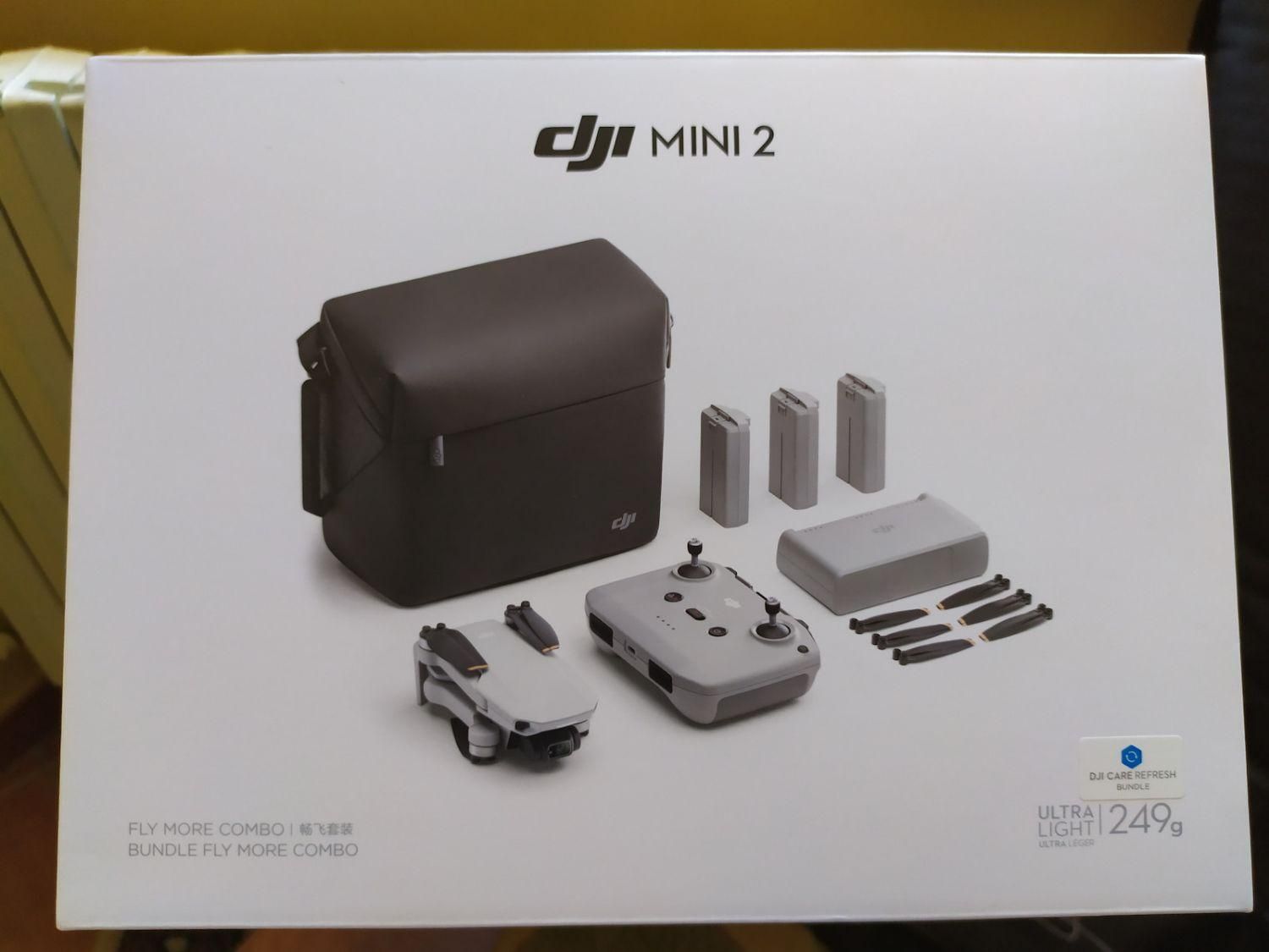 dji mini 2 combo کوادکوپتر|دوربین عکاسی و فیلم‌برداری|تهران, اندیشه (شهر زیبا)|دیوار