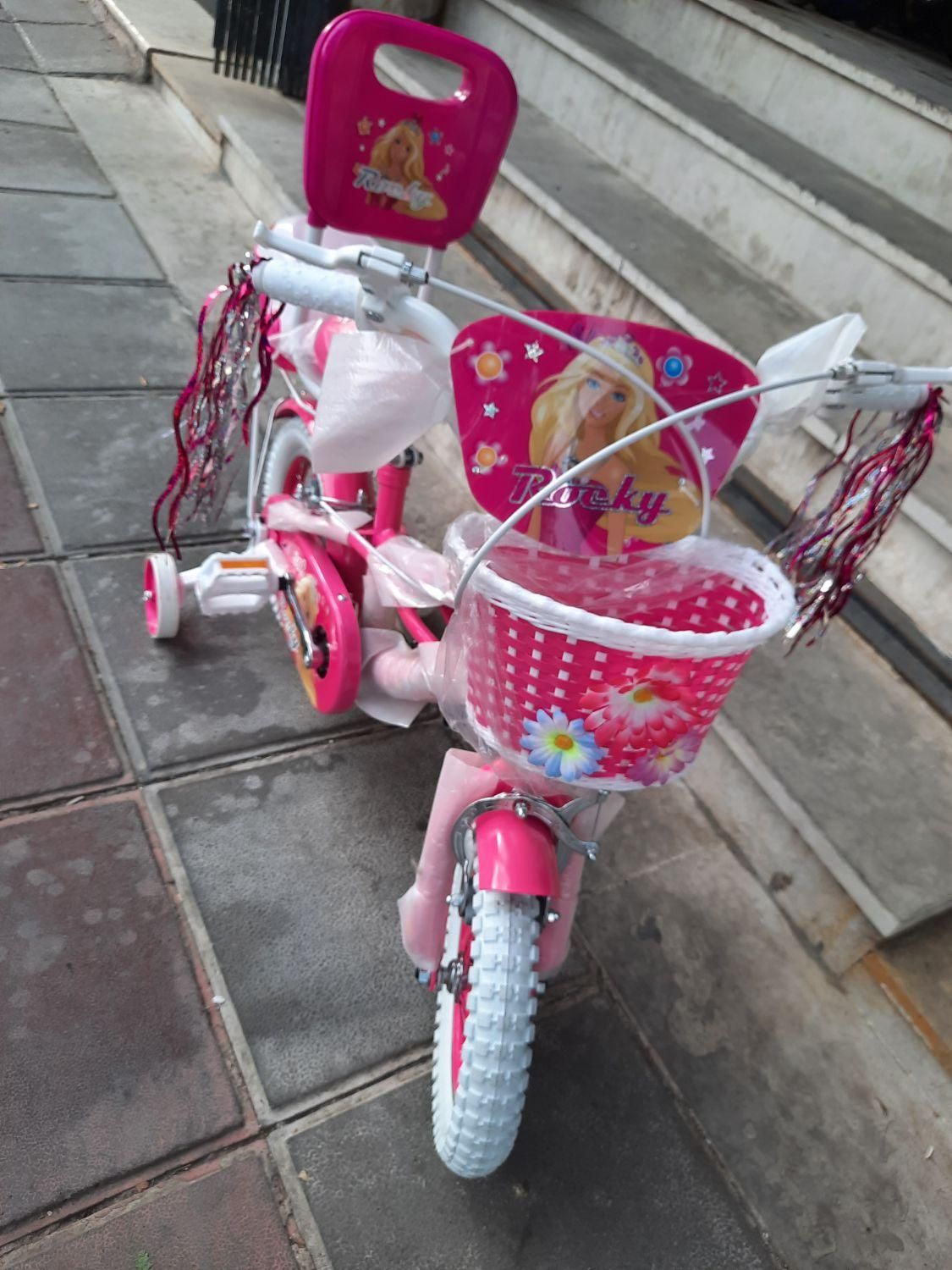 دوچرخه صورتی 12و16 poles(جهان دوچرخ قم)|دوچرخه، اسکیت، اسکوتر|ساوه, |دیوار