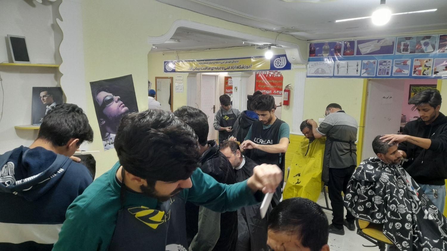 آموزش آرایشگری مردانه با اعطای گواهینامه|خدمات آموزشی|بیرجند, |دیوار