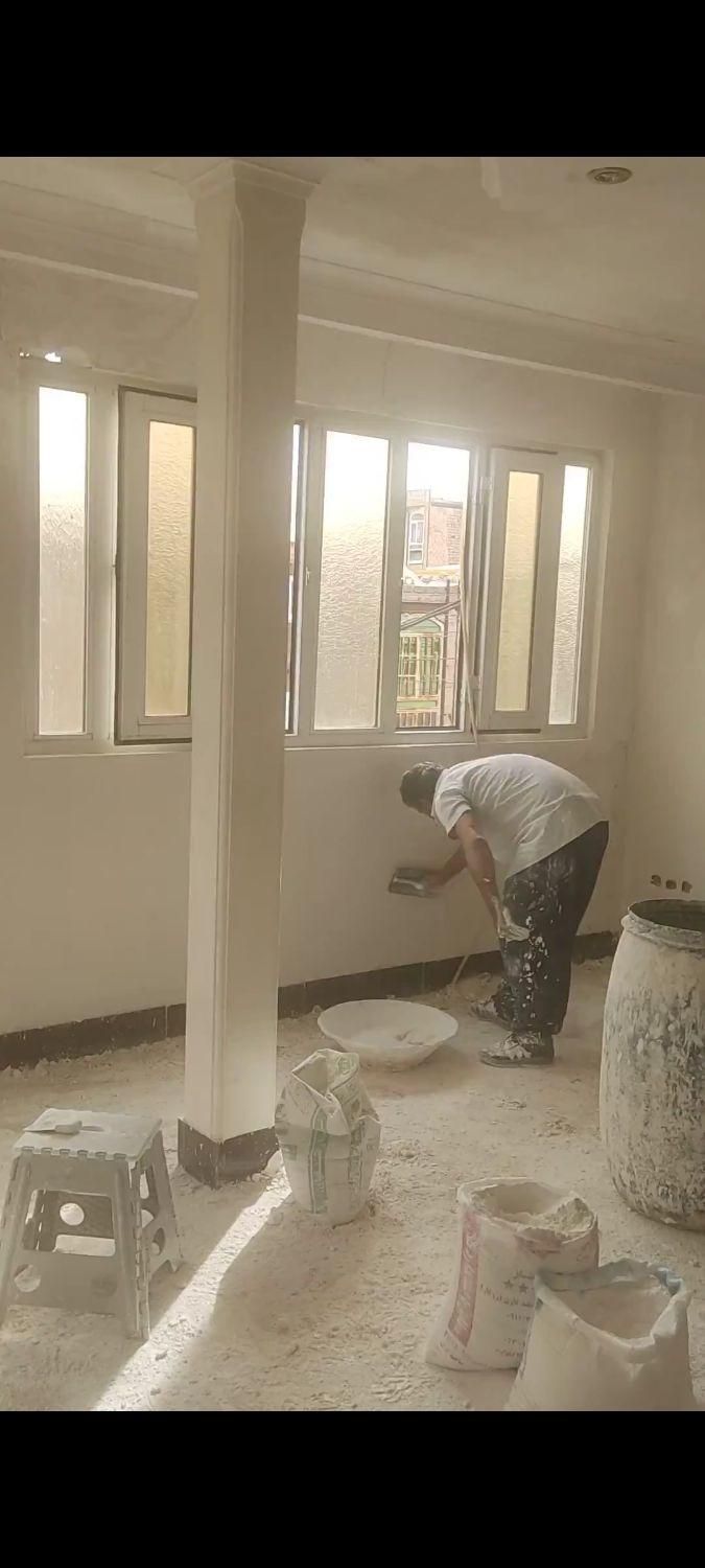 گچکاری گچ کاری و لکه گیری ساختمان پذیرفته می شود|خدمات پیشه و مهارت|قم, آزادگان|دیوار