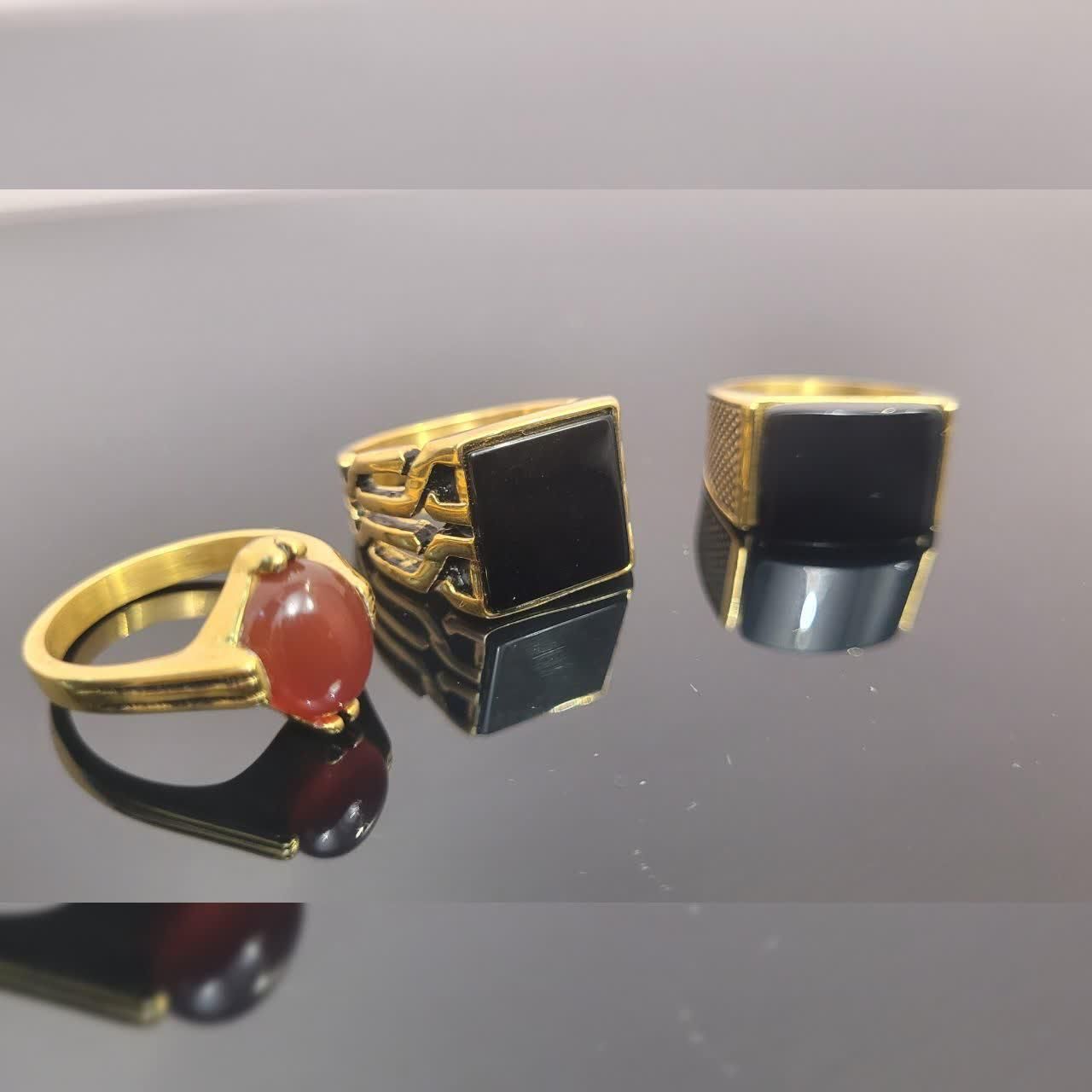 انگشتر مردانه . سنگ اونیکس|بدلیجات|تهران, خاوران|دیوار