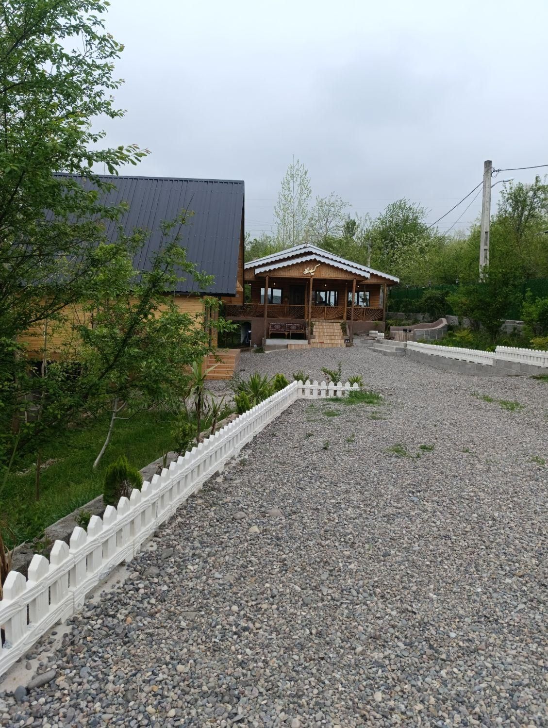 اجاره کلبه ۸۵ متری در سراوان گلسرک|اجارهٔ کوتاه‌مدت ویلا و باغ|رشت, حومه رشت|دیوار