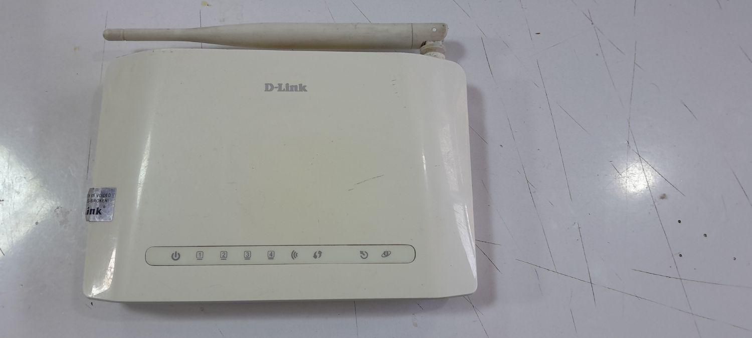 مودم D-link دلینک ۲۷۳۰u تک آنتن سالم|مودم و تجهیزات شبکه|جوانرود, |دیوار