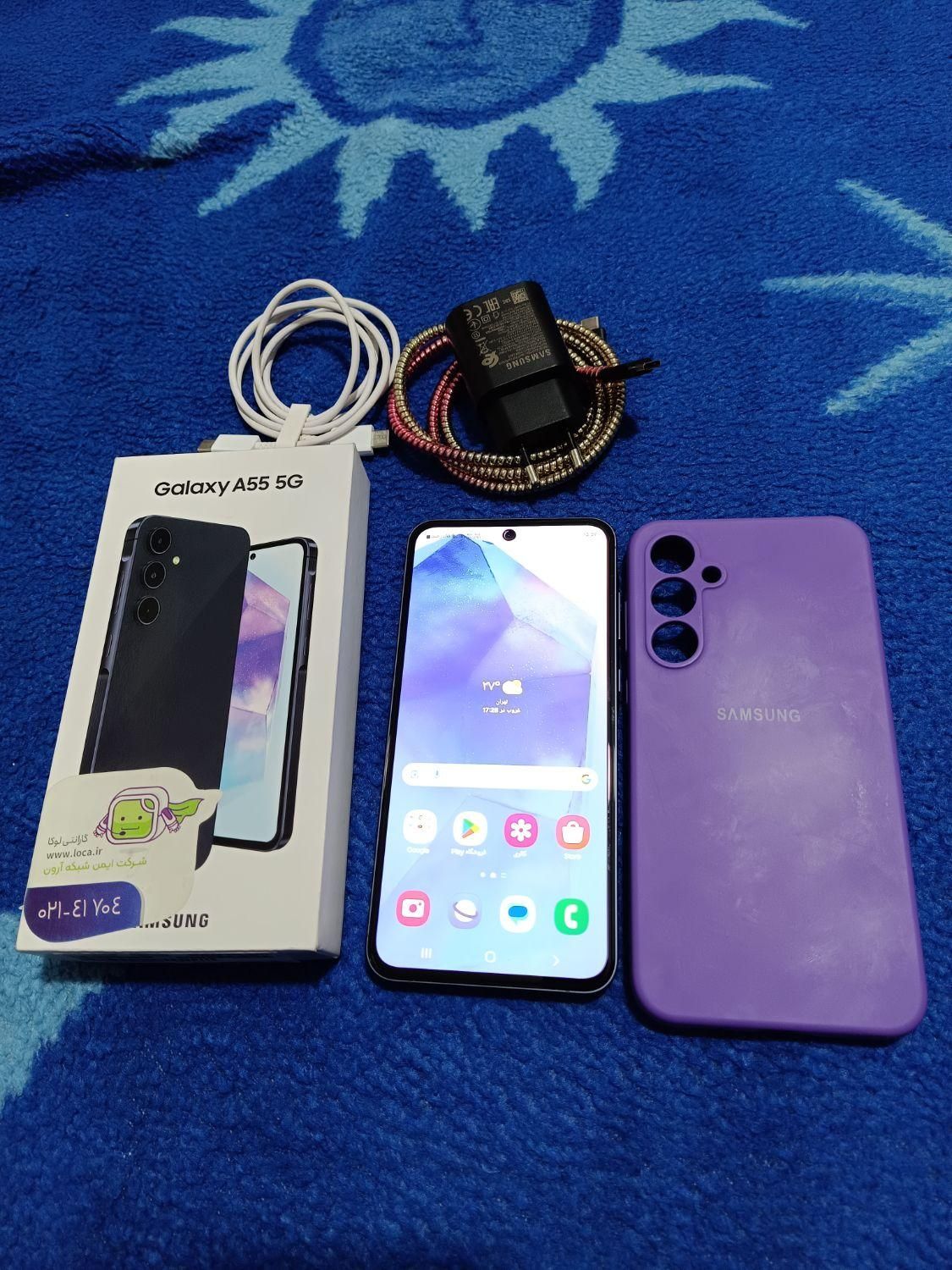 سامسونگ Galaxy A55 ۲۵۶ گیگابایت|موبایل|تهران, هفت حوض|دیوار