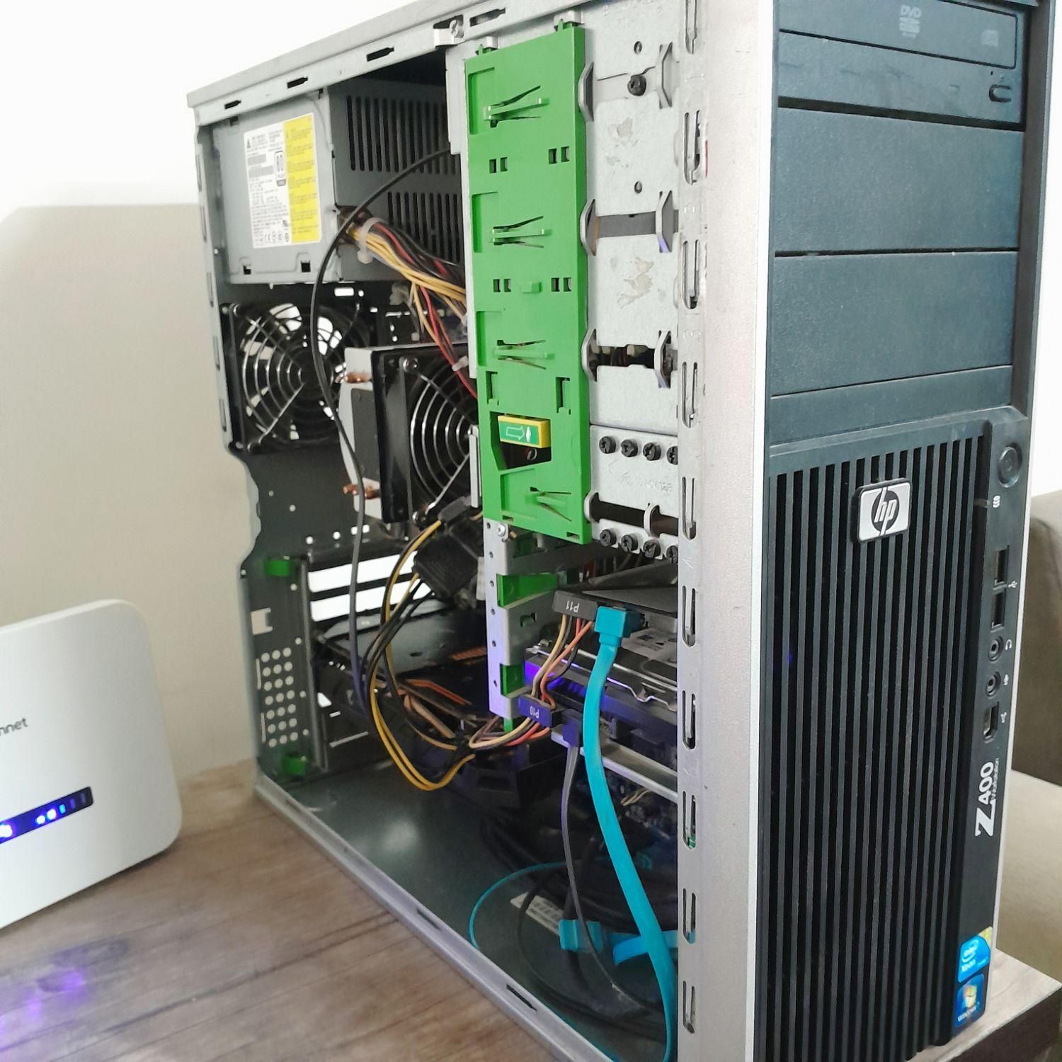 کیس ورک استیشن Hp z400|رایانه رومیزی|مشهد, شهید فرامرز عباسی|دیوار