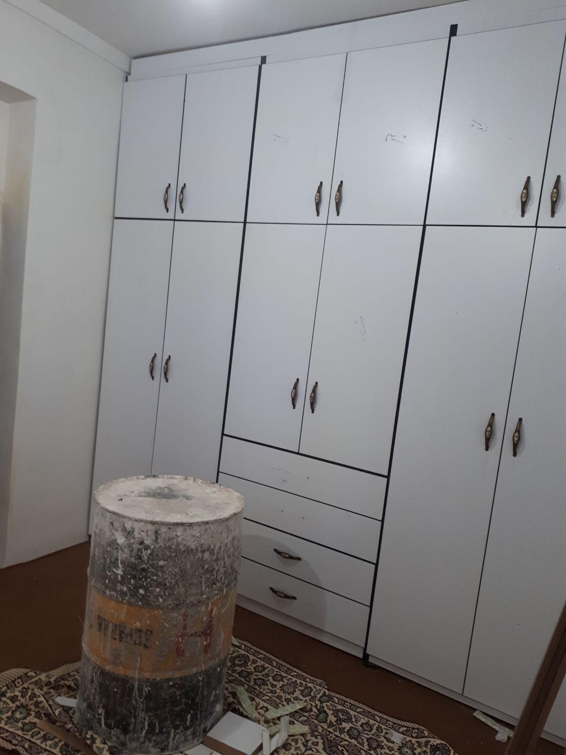 کمددیواری با کاور سفید کد یازده|جاکفشی، کمد، دراور|اردبیل, |دیوار