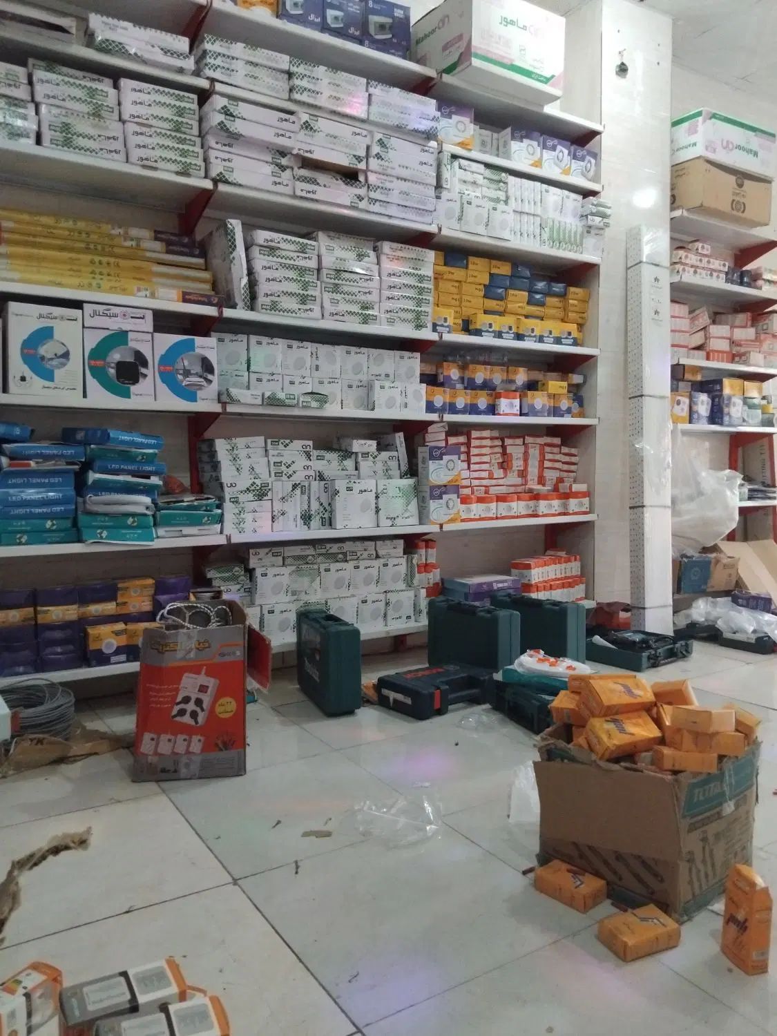 فروش محافظ فن ولامپ کم مصرف و تمامی اجناس|لامپ و چراغ|بندر کنگان, |دیوار
