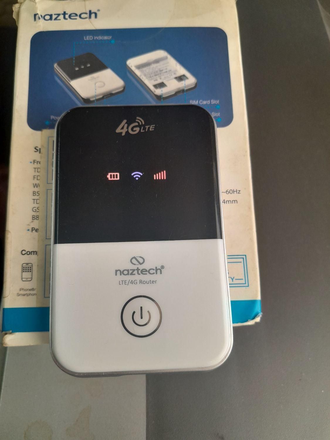 مودم LTE/G باتری ۲۱۰۰ mAh|مودم و تجهیزات شبکه|ری, شهرری|دیوار