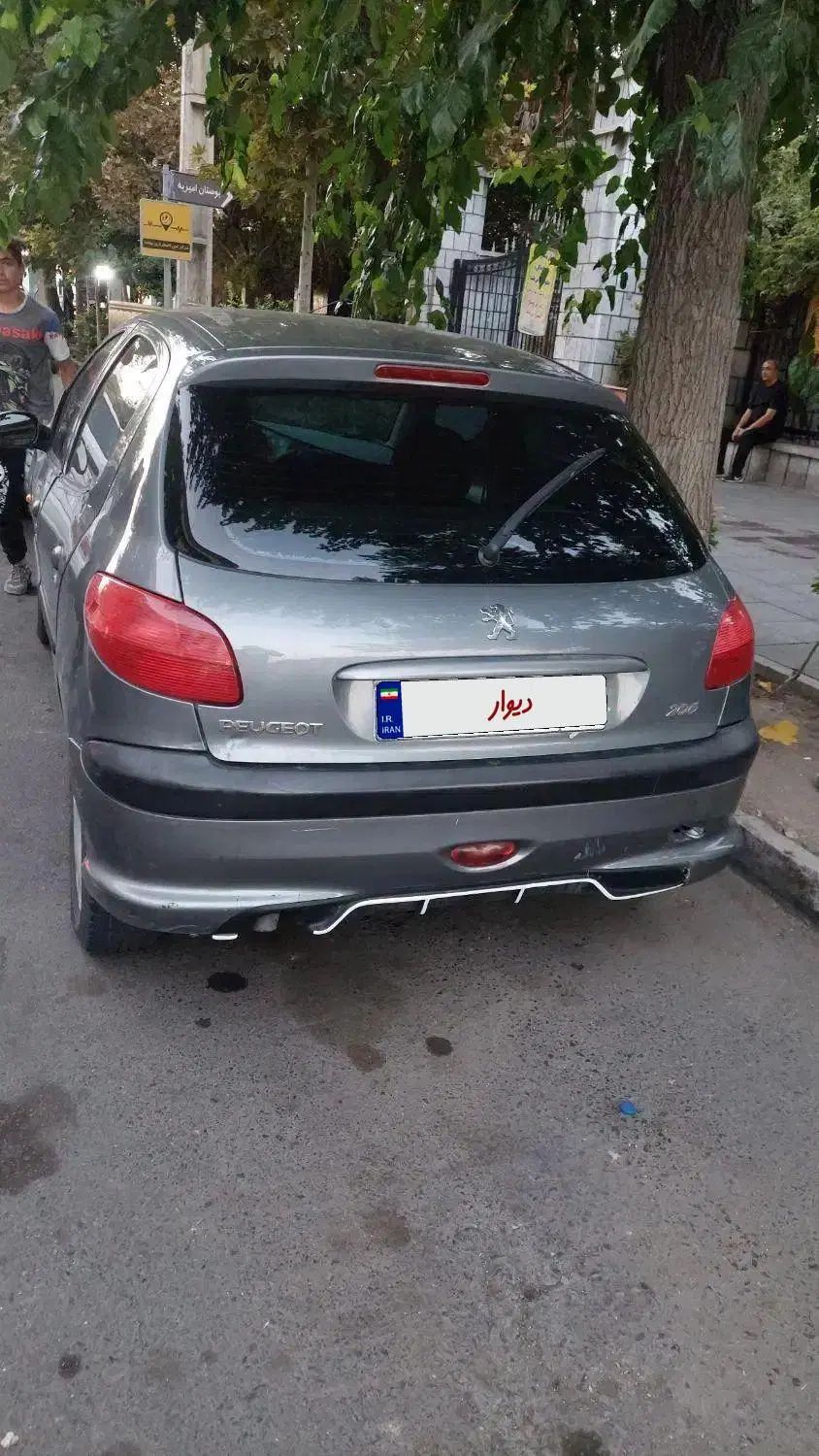 پژو 206 تیپ ۲، مدل ۱۳۹۱|خودرو سواری و وانت|تهران, راه آهن|دیوار