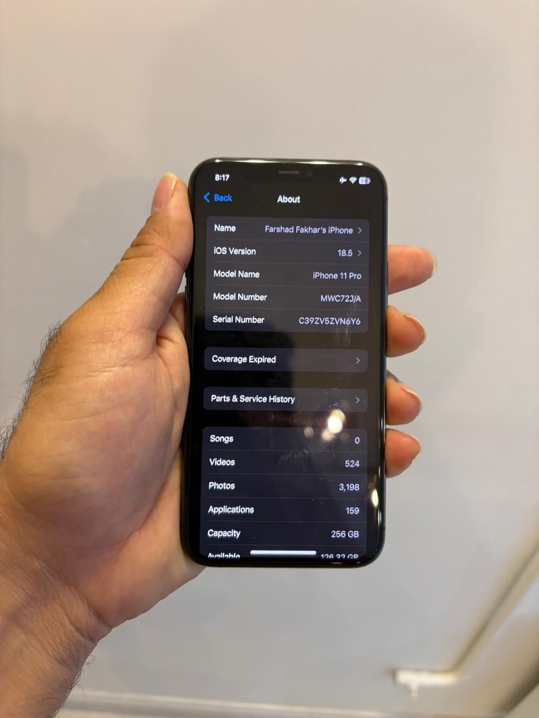 اپل iPhone 11 Pro با حافظهٔ ۲۵۶ گیگابایت|موبایل|یزد, |دیوار