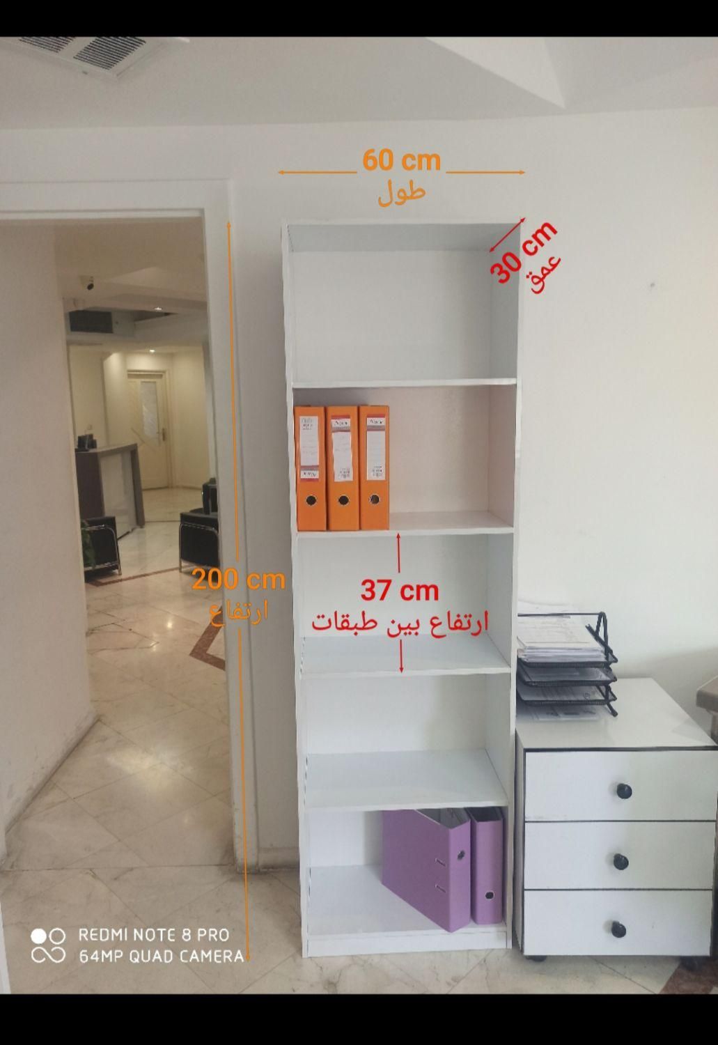 قفسه 90 کتابخانه عرض 60  ویترین مغازه دکور فروشگاه|کتابخانه، شلف، قفسه‌های دیواری|تهران, نعمت‌آباد|دیوار