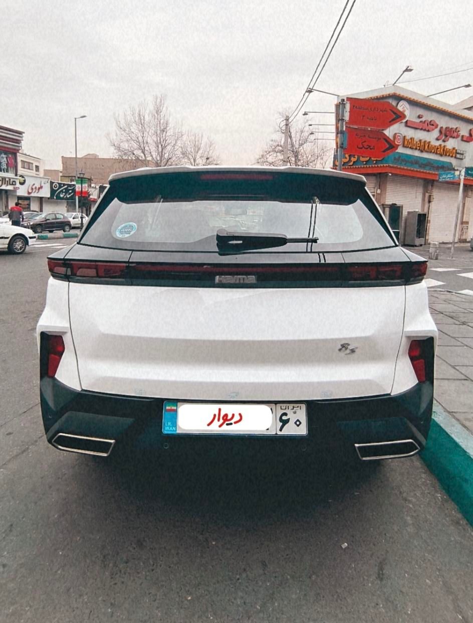 هایما S8 - فول مشکی سفید - مدل 1404 - نمایندگی|خودرو سواری و وانت|تهران, ستارخان|دیوار