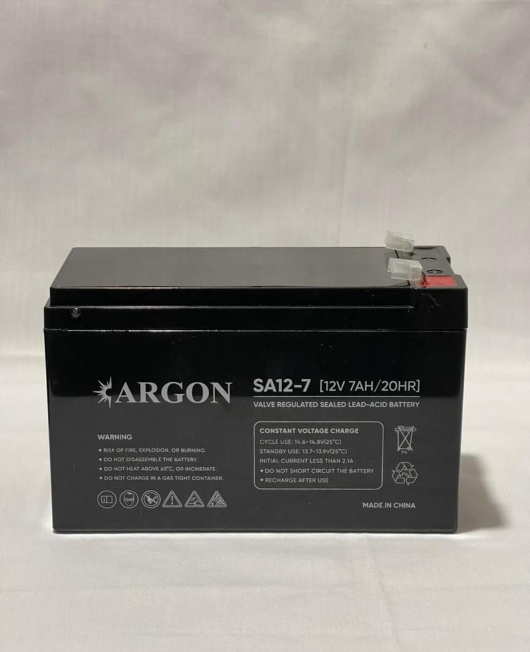 باتری یو پی اس 7 آمپرساعت آرگون چین|قطعات و لوازم جانبی رایانه|تهران, گمرک|دیوار
