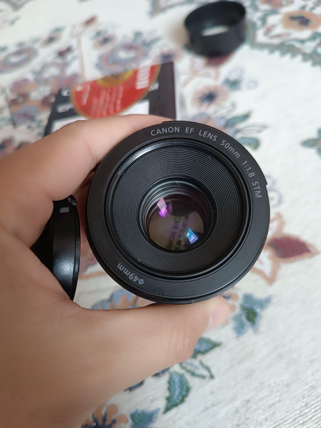 لنز دوربین کانن 50 - f1.8|دوربین عکاسی و فیلم‌برداری|ایلام, |دیوار