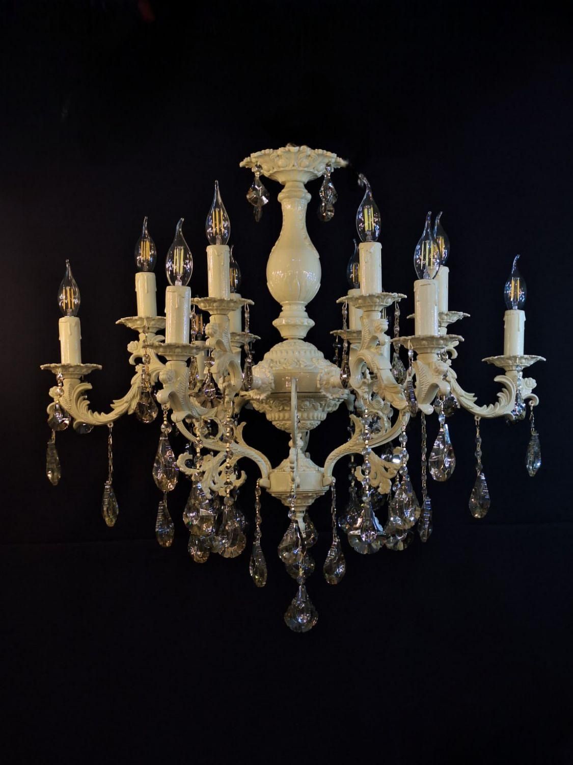 لوستر آرامیس کرم|لوستر و چراغ آویز|کرج, ساسانی (قلمستان)|دیوار