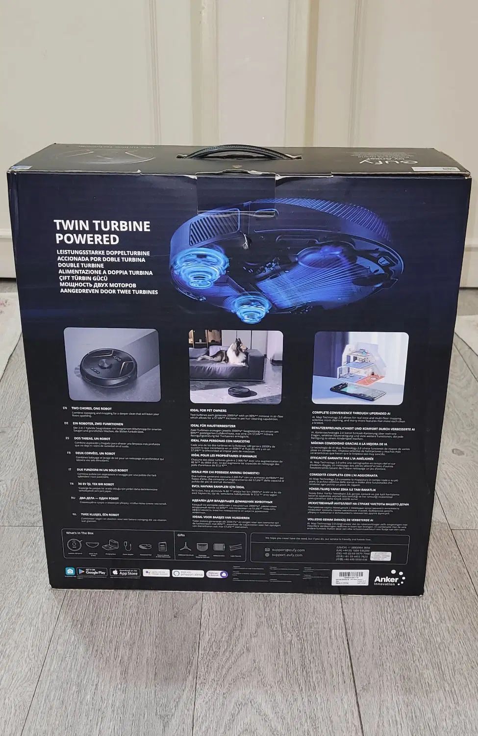جارو رباتیک برند یوفی مدل x8pro|جاروبرقی، جارو شارژی، بخارشو|تهران, خرمشهر|دیوار