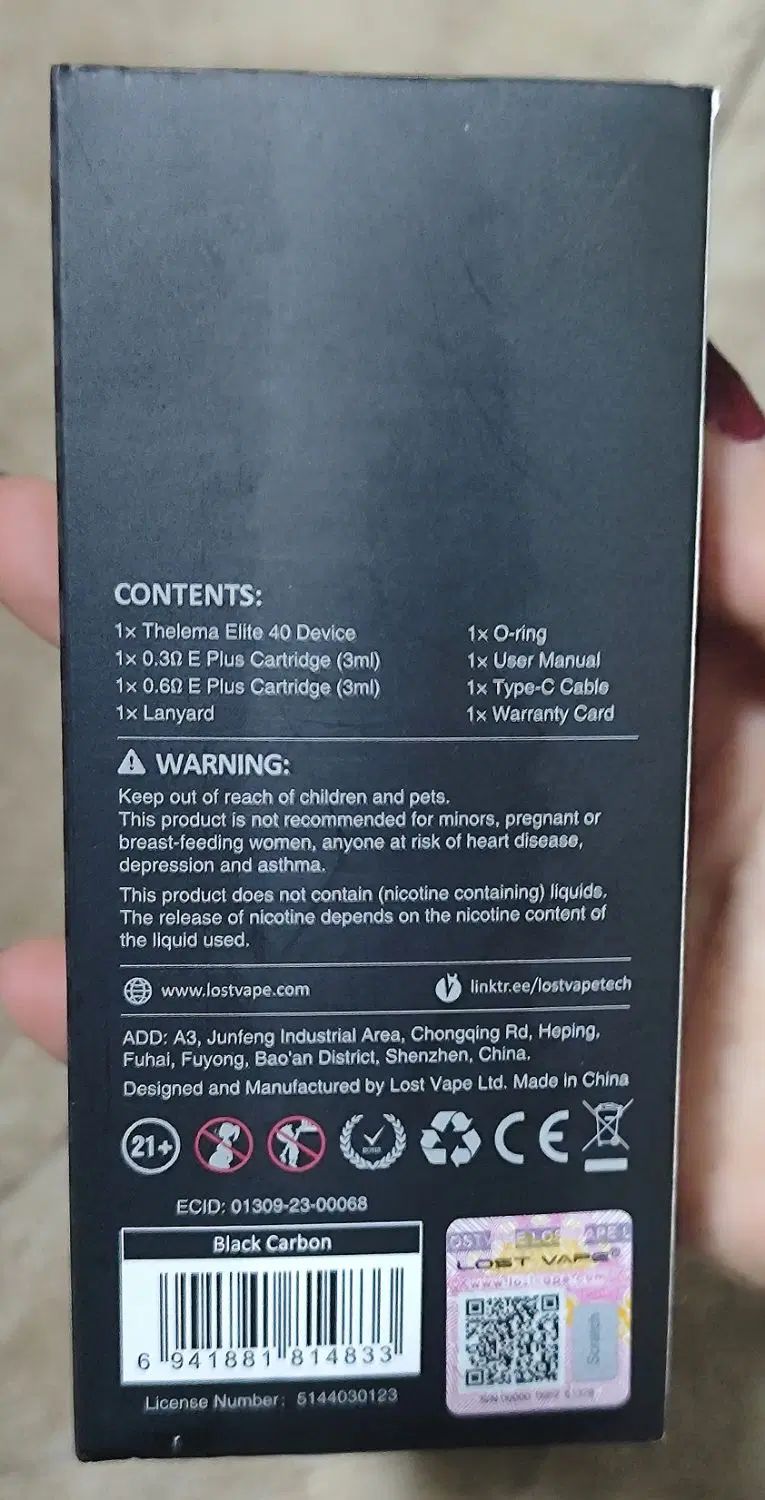 پاد lost vape|زیورآلات و اکسسوری|تهران, تهرانپارس جنوبی|دیوار
