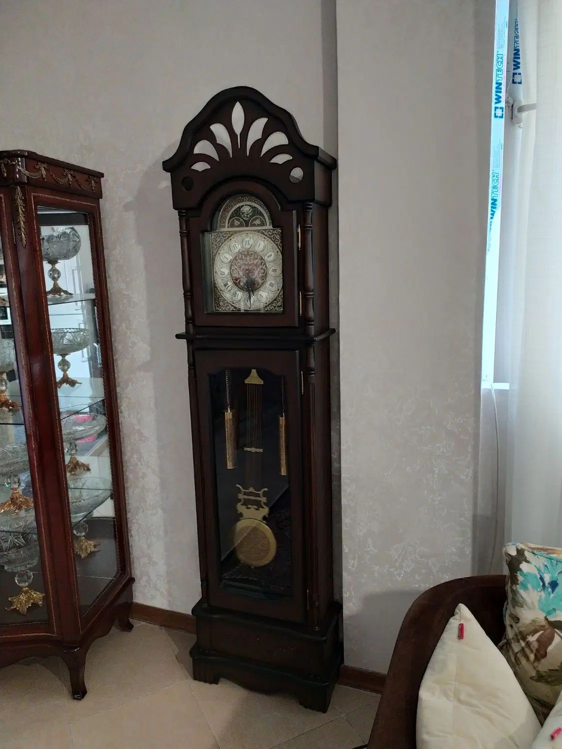 کنسول بوفه ساعت ایستاده تلفن دیواری آباژور|بوفه، ویترین، کنسول|تهران, اقدسیه|دیوار