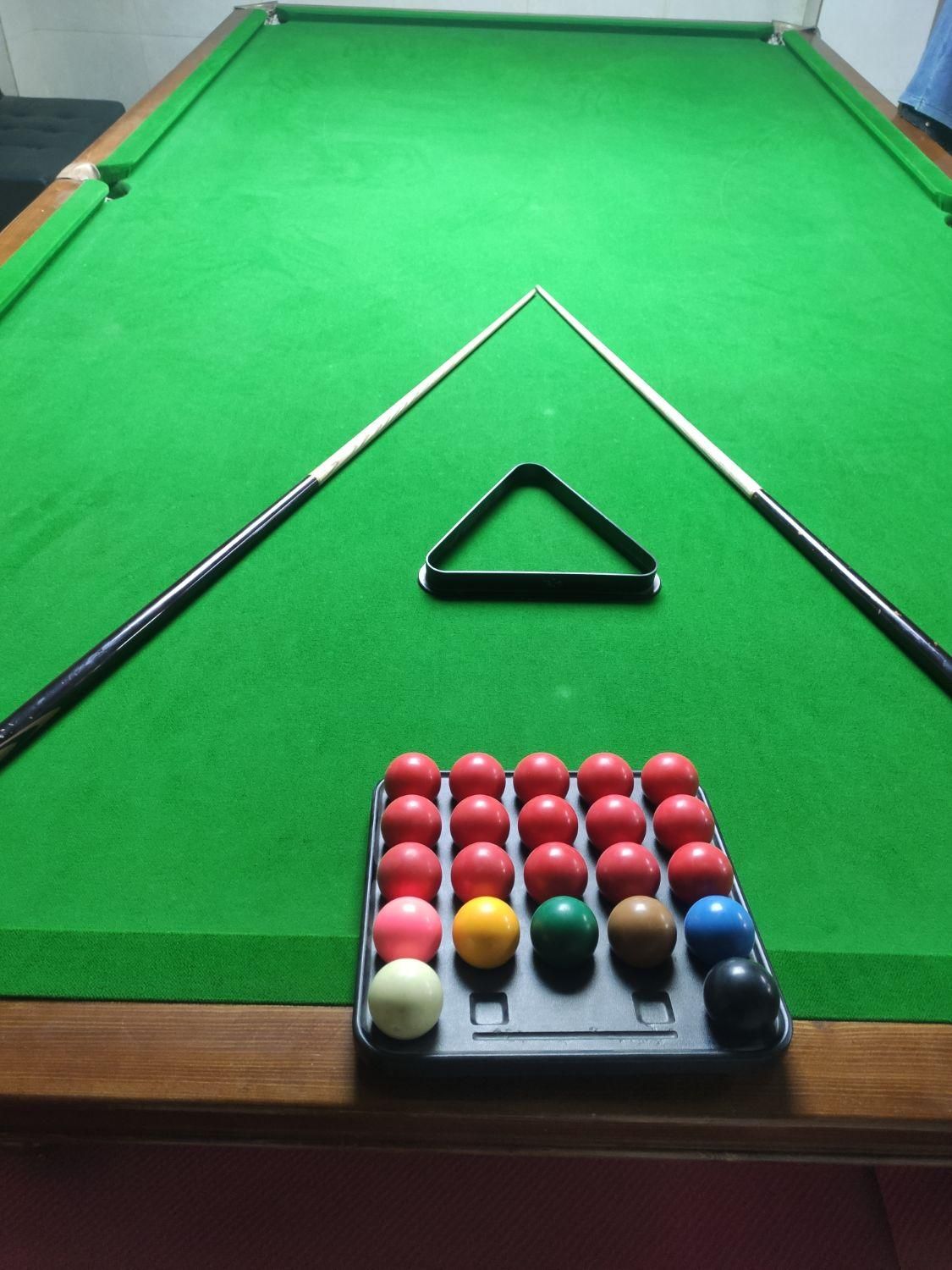 میز بیلیارد اسنوکر 12 فوت در حد نو|ورزشهای توپی|ری, ظهیرآباد|دیوار