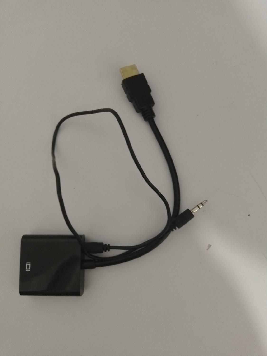 مبدل HDMI به VGA به همراه rux|قطعات و لوازم جانبی رایانه|قم, شهرک قدس|دیوار