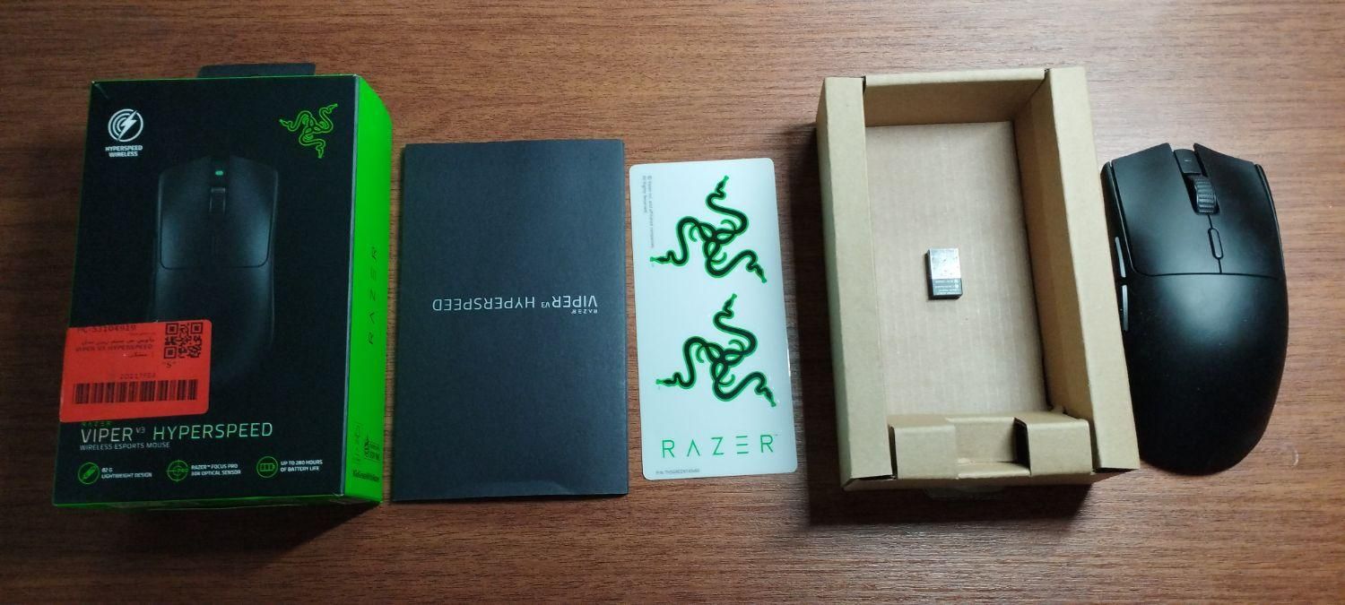 موس ریزر v3 viper hypaspeed|قطعات و لوازم جانبی رایانه|قزوین, |دیوار