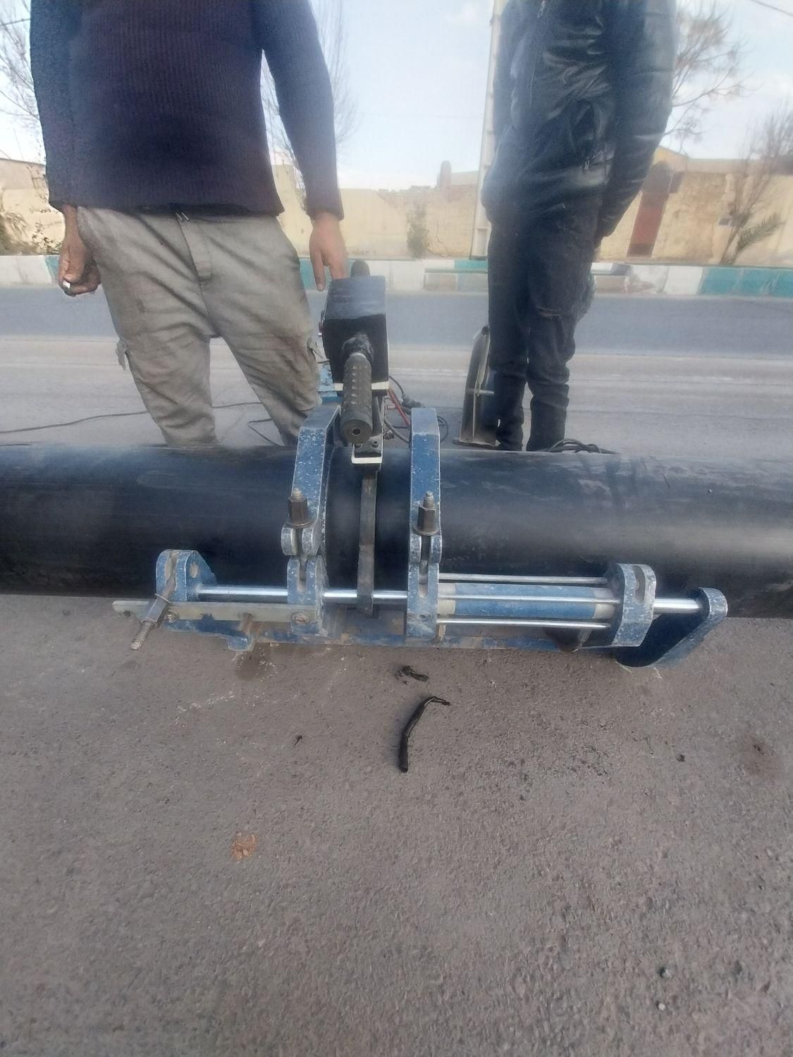 لوله کشی پلی اتیلین ودستگاه جوش|خدمات پیشه و مهارت|یزد, |دیوار