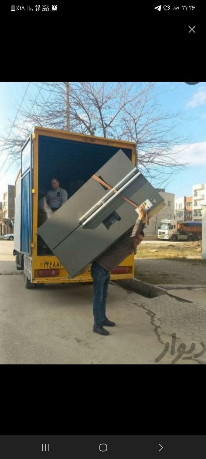 جابجای اساس منزل خاور ۶ متری با کارگر  گرگان بار|خدمات حمل و نقل|گرگان, |دیوار