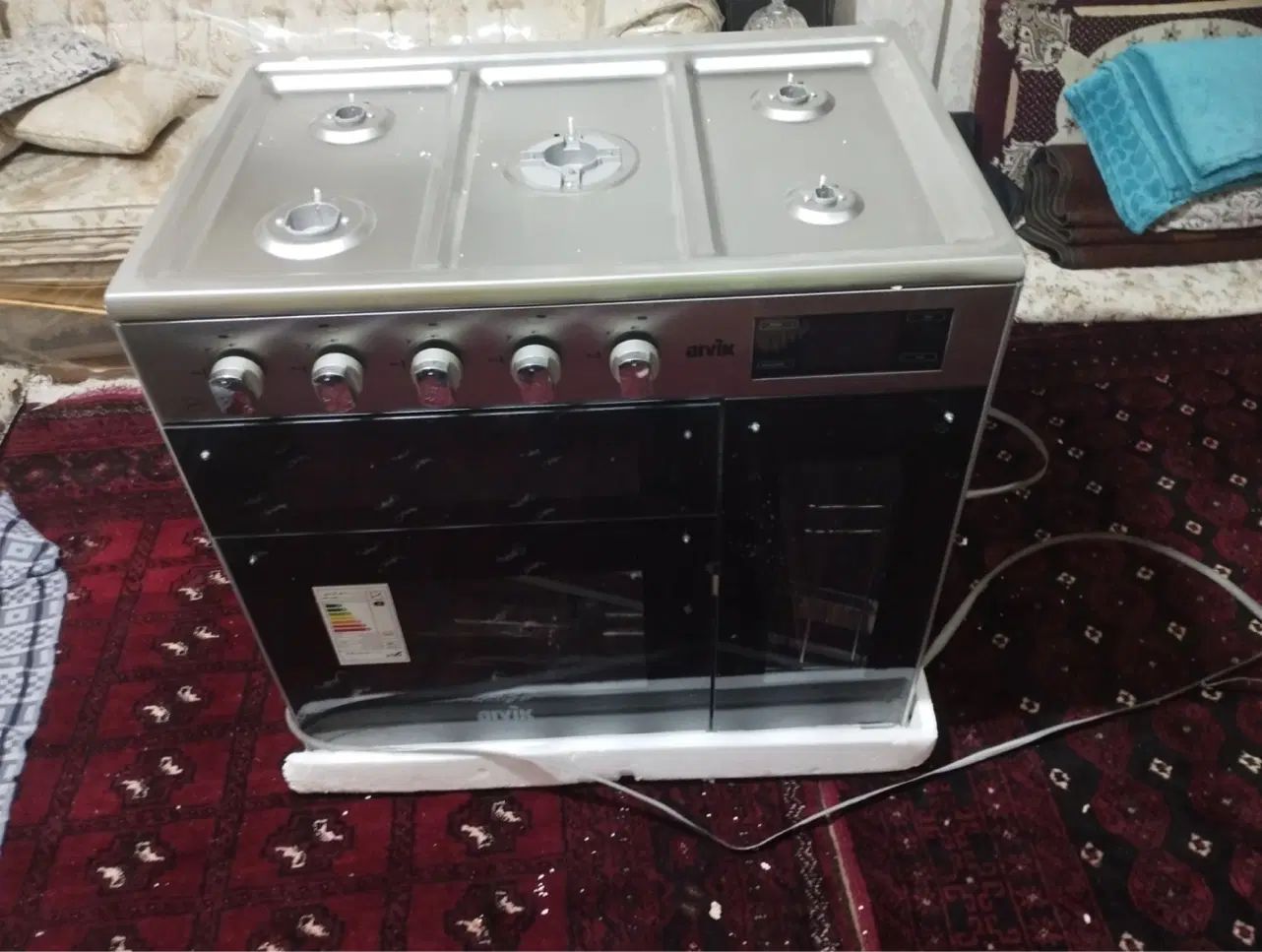 گاز طرح فر استیل اکبند و نو|اجاق گاز و لوازم برقی پخت‌وپز|مشهد, گلشور|دیوار