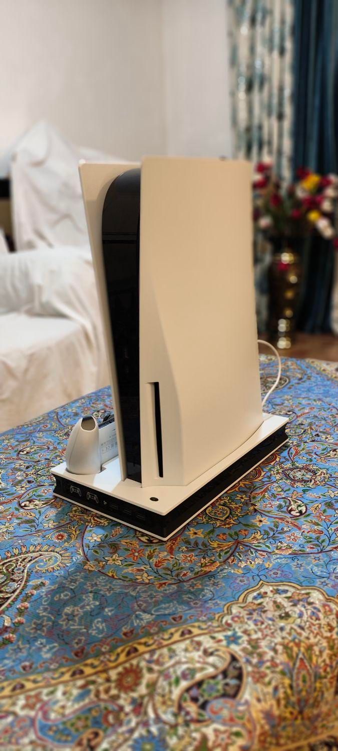 PS5 معمولی دیسک خور کار کرده در حد نو (CFI1115A)|کنسول، بازی ویدئویی و آنلاین|کرمانشاه, |دیوار