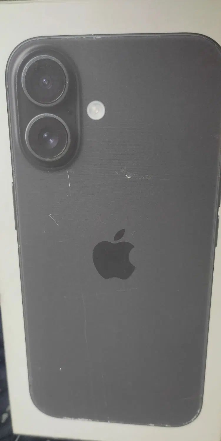 آیفون 16 آکبند. Apple iPhone 16. رجیستر. مشکی|موبایل|تهران, جردن|دیوار