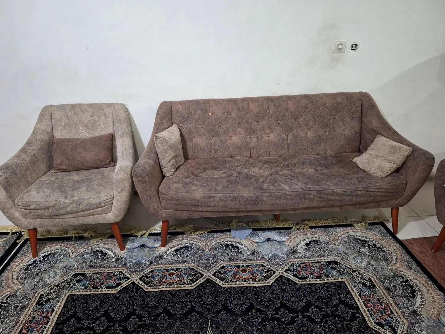 مبل ۷نفره|مبلمان خانگی و میز عسلی|کرج, حصارک پایین|دیوار