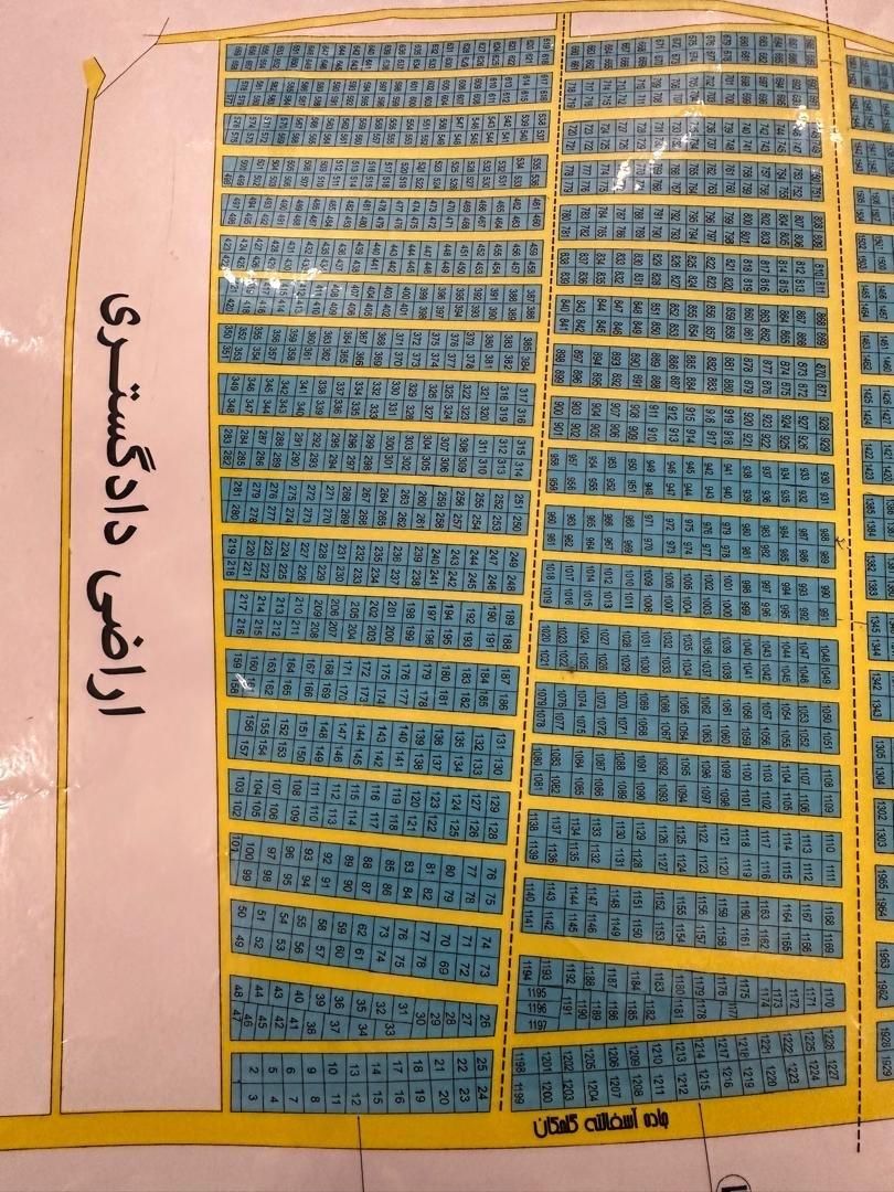 فروش یک قطعه زمین با موقعیت عالی در گلمکان|فروش زمین و ملک کلنگی|مشهد, شهید فرامرز عباسی|دیوار