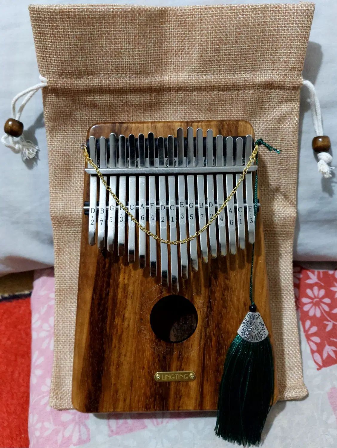 کالیمبا لینگ تینگ Kalimba LING TING K17Y|سازهای سنتی|تهران, نیروی هوایی (پیروزی)|دیوار