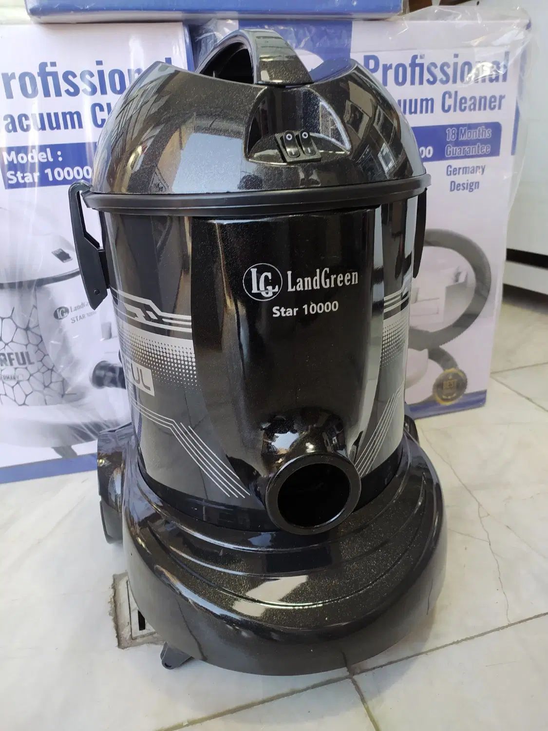 جاروبرقی سطلی مدل 1000 گرین لند ( چرخشی ۳۶۰درجه)|جاروبرقی، جارو شارژی، بخارشو|تهران, بهارستان|دیوار
