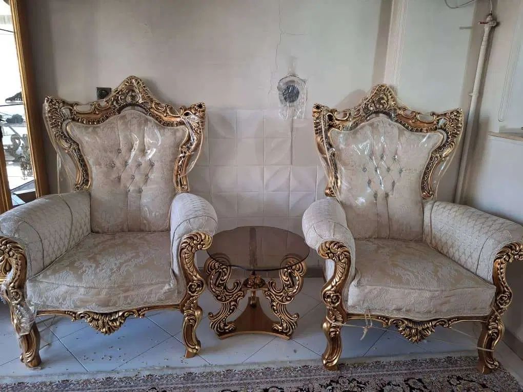 مبلمان ۷ نفره و بوفه مناسب جهیزیه|مبلمان خانگی و میز عسلی|تهران, ده‌ونک|دیوار
